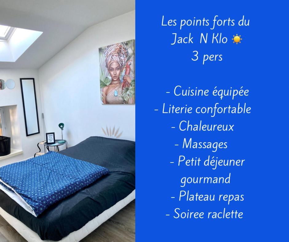 Le Jack' N Klo, Acces Terrasse De L'Etablissement Leilighet Rives  Eksteriør bilde